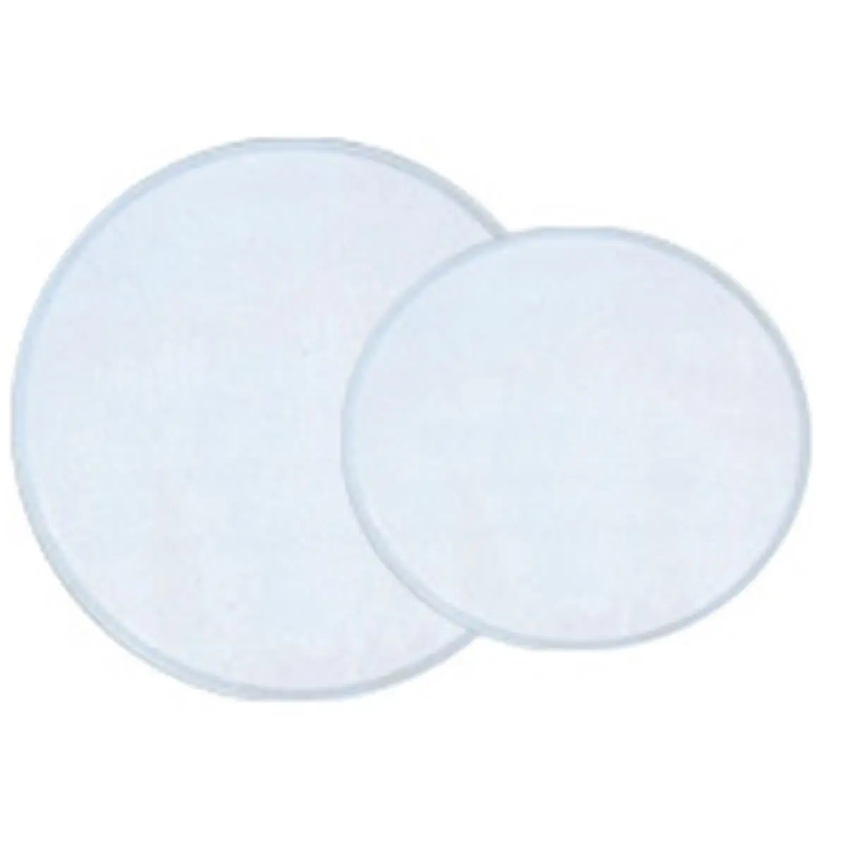Reston Lloyd Multi-Size Electric Tin Burner Cover Set, 4-Piece White Kitchen Appliance Part