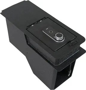 Center Console Safe Vault - KEREN Console Gun Safe Box Compatible with Honda CR-V 2017-2022, with Fingerprint Lock