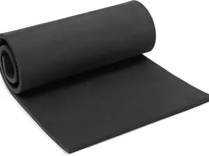 10mm EVA Foam Sheet for Costumes & Decorations, Cosplay & DIY Projects, High Density 100kg/m3 Black Craft Foam, 14 x 39 Inches