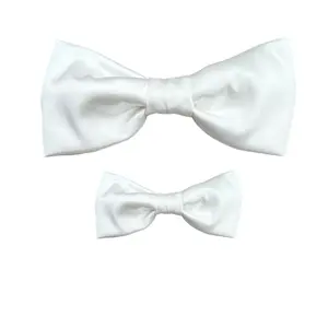 Tuxedo White Bowtie