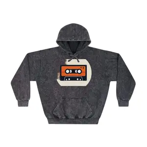 Unisex "More Steppa"Mineral Wash Hoodie