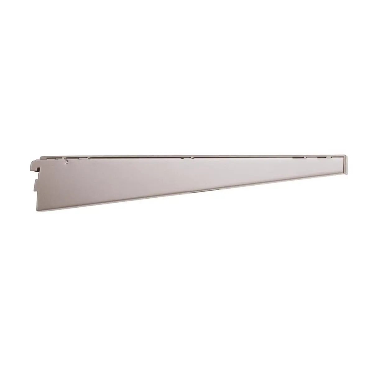 Knape & Vogt 244976 16 in. Closet Culture Shelf Bracket, Champagne Nickel