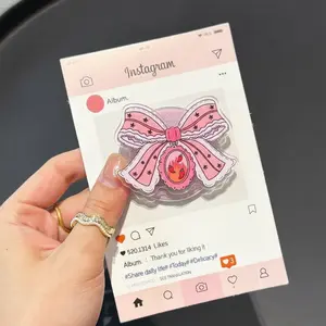 Bookish Bow Bundle Phone Grip, Cute Coquette Romance Fantasy Horror Griptok, Trendy Aesthetic Smut Lover MagSafe Holder, Unique Gift for Hardcore Readers