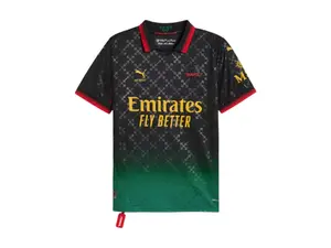OFF-WHITE x Puma AC Milan Replica Jersey Black (men) by StockX
