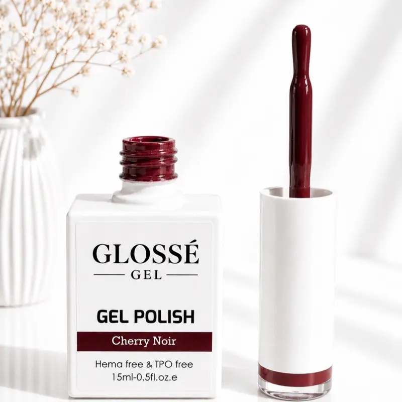 Glossé Gel Cherry Noir 15 ML Hema & Tpo free