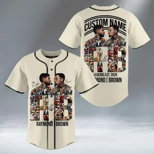 (Note 24h)Baseball Jersey, The R&B Tour Shirt, Hip Hop Concert Jersey, RnB Fan Apparel, Faux Glitter, Streetwear Shirt 2
