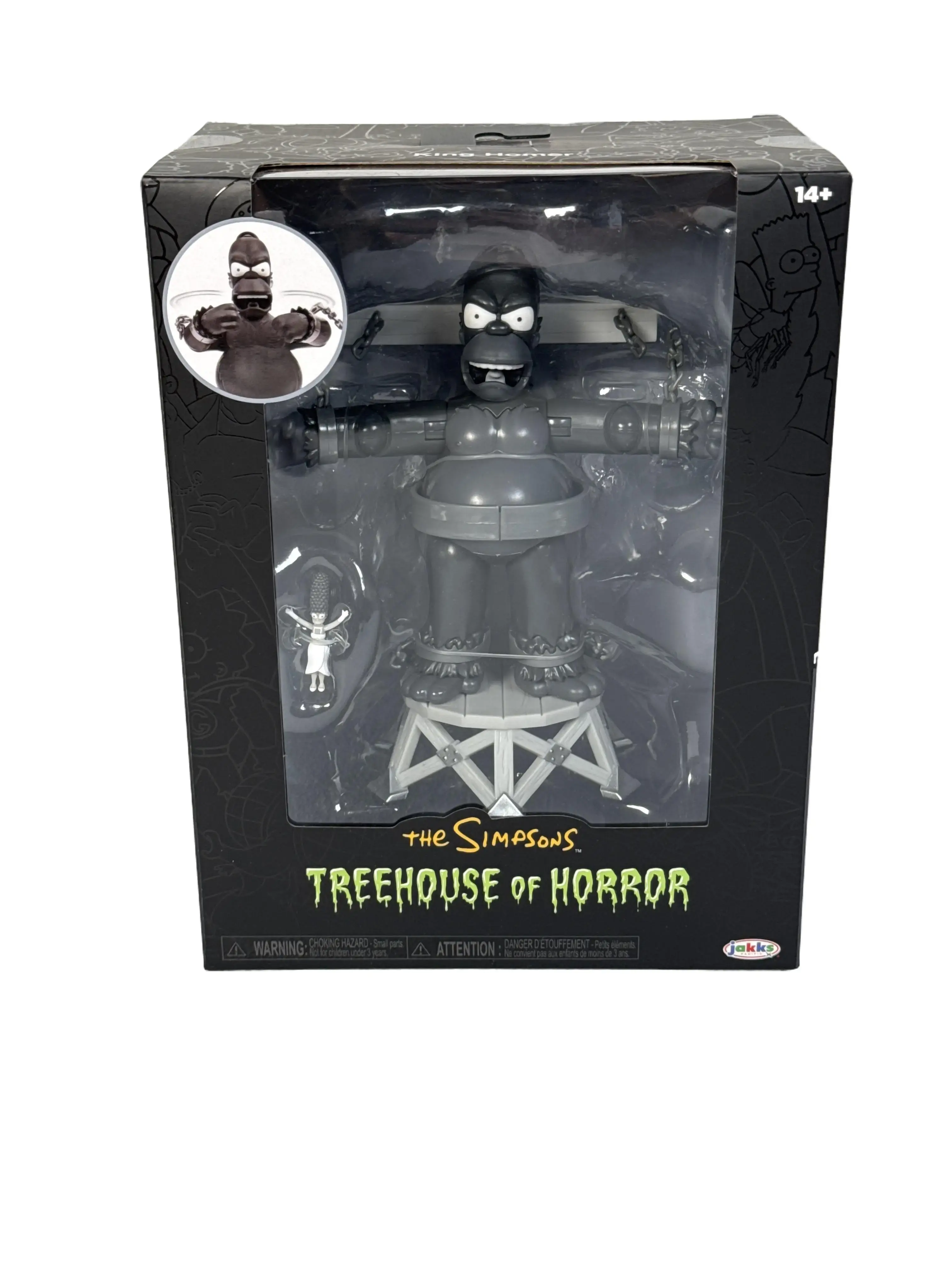 The Simpsons Treehouse of Horror - Jakks Pacific Premium 5" Figure - King Homer