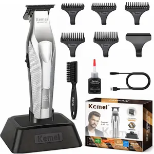 Km-3023-7022 High-Speed Hair Clippers, Professional Barber Shop & Home Use, Full Metal Blades, Ergonomic Design, Suitable for Men & Women