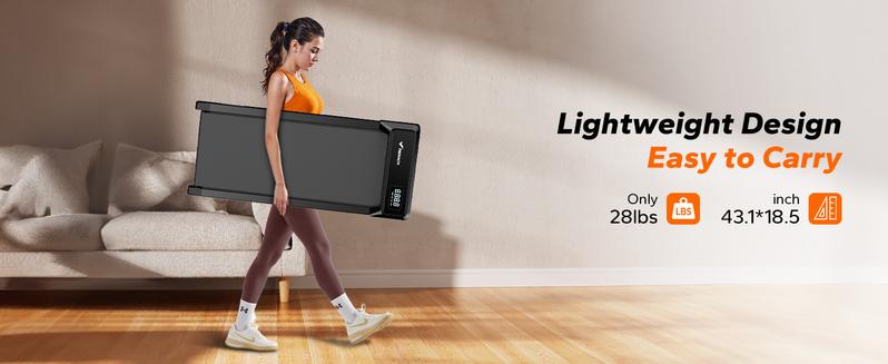 Dealsforyoudays MERACH Under Desk Treadmill, 2-in-1 Walking Pad for Walking and Jogging 2.5HP Low-Noise Treadmill with Remote Control Lanyard 265lbs Weight Capacity Dealsforyoudays MERACH Under Desk Treadmill, 2-in-1 Walking Pad for Walking and Jogging 2.5HP Low-Noise Treadmill with Remote Control Lanyard 265lbs Weight Capacity