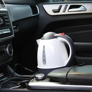 Portable Electric Travel Water Kettle, 12V Car Heater, 1000ML Capacity, Car Water Boiler, 12V Hot Water Heater for Vehicles