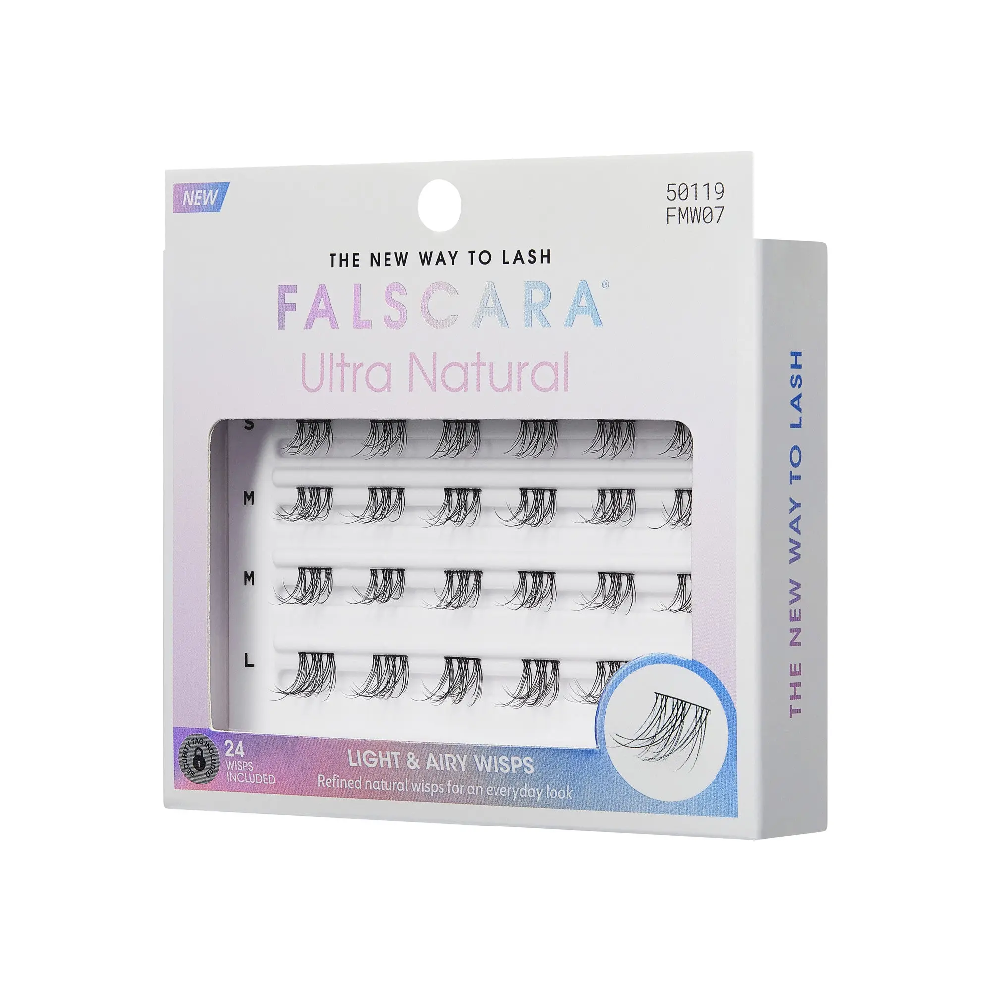 Falscara Ultra Natural Multipack | DIY False Lash Extensions, Natural, Cluster Lash, Wispy Lashes, Light & Airy, 24 Wisps, 8mm-12mm Falscara Ultra Natural Multipack | DIY False Lash Extensions, Natural, Cluster Lash, Wispy Lashes, Light & Airy, 24 Wisps, 8mm-12mm