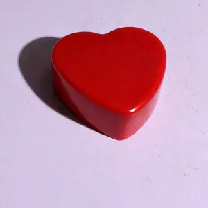 Black Cherry Merlot Heart Soap Goat Milk Valentine’s Day Handmade Red Heart Bar for Romantic Gift