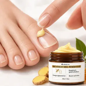 Bee Venom infused nail cream for daily nail care. It nourishes and maintains nails, ideal for nails with uneven texture, discoloration and worn appearance.