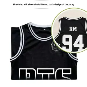Unisex Personalized Kpop Mesh Tank Top - Custom Name and Number Fan Shirt, Idol Concert Outfit, 2026 Professional Sports Clothing