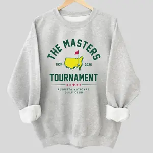 2026 The Masters Tournament Sweatshirt Hoodie Tshirt – Augusta National Golf Club Pullover, Vintage Golf Crewneck, Unisex Cotton Sweater, Perfect Gift for Golf Fans