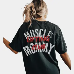 Muscle Mommy Lifting Club Tshirt Gift for Her Workout Gym Girl Tshirt Workout Gym Classic Fitness Gear Comfortable W Sof Cotton Tee You’ll Keep