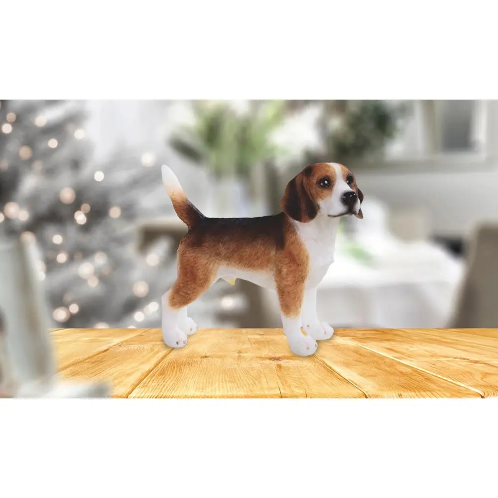 5.75"W Beagle Dog Standing Decoration Figurine