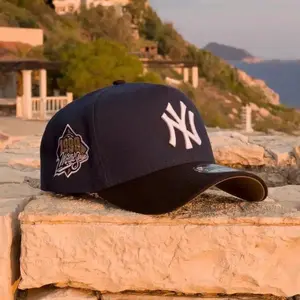 New Era New York Yankees 9FIFTY Black Baseball Cap - World Series Patch Streetwear Hat, cap for men and women