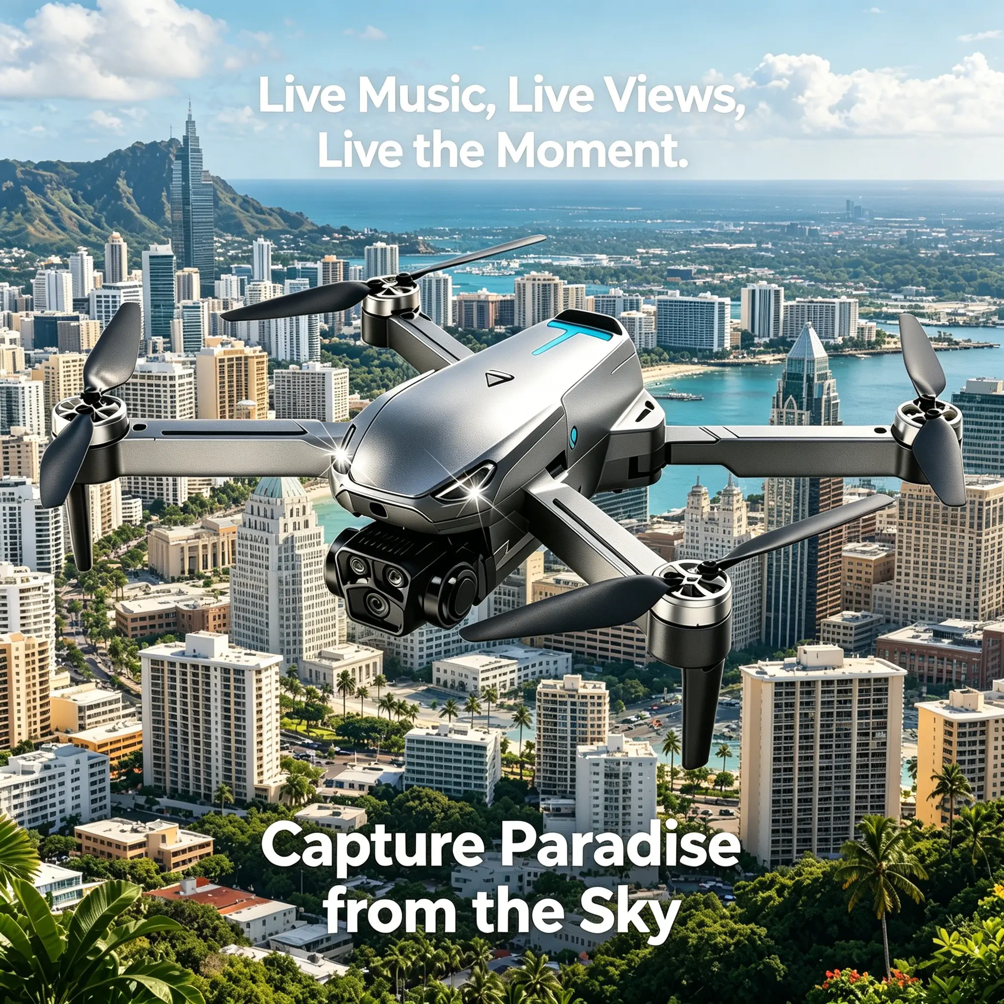 2026 Foldable Aerial M8 Pro Drone with 4K UHD EIS Anti-Shake Camera, GPS Precise Positioning System, 5G WiFi FPV Real-time Transmission,   Intelligent Obstacle Avoidance, Auto Return, 360° Stunt Roll, 2 Batteries for Adults Beginners Aerial Photography