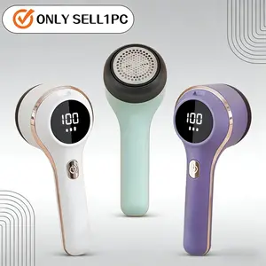 Electric clothes dehairing machine, USB portable clothing dust remover, multi-functional hair trimmer for clothes and socks, highly efficient hair removal without damaging clothes, handheld and lightweight for easy operation, long-lasting battery for home