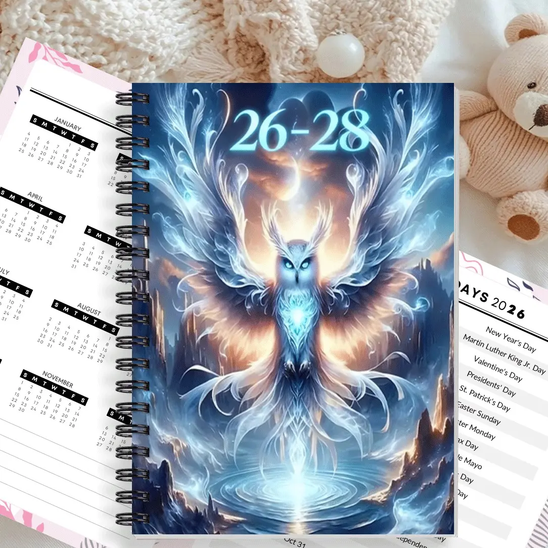1 Pack, 3-year Monthly Planning Notebook, Portable 5.5x8.3 Inches: Including 3 Categories of Three-year Monthly Schedule Goal Tracker, 2026-2028 Notepad, and Family Affairs Management Book; The Inner Page Has Blank Record Pages