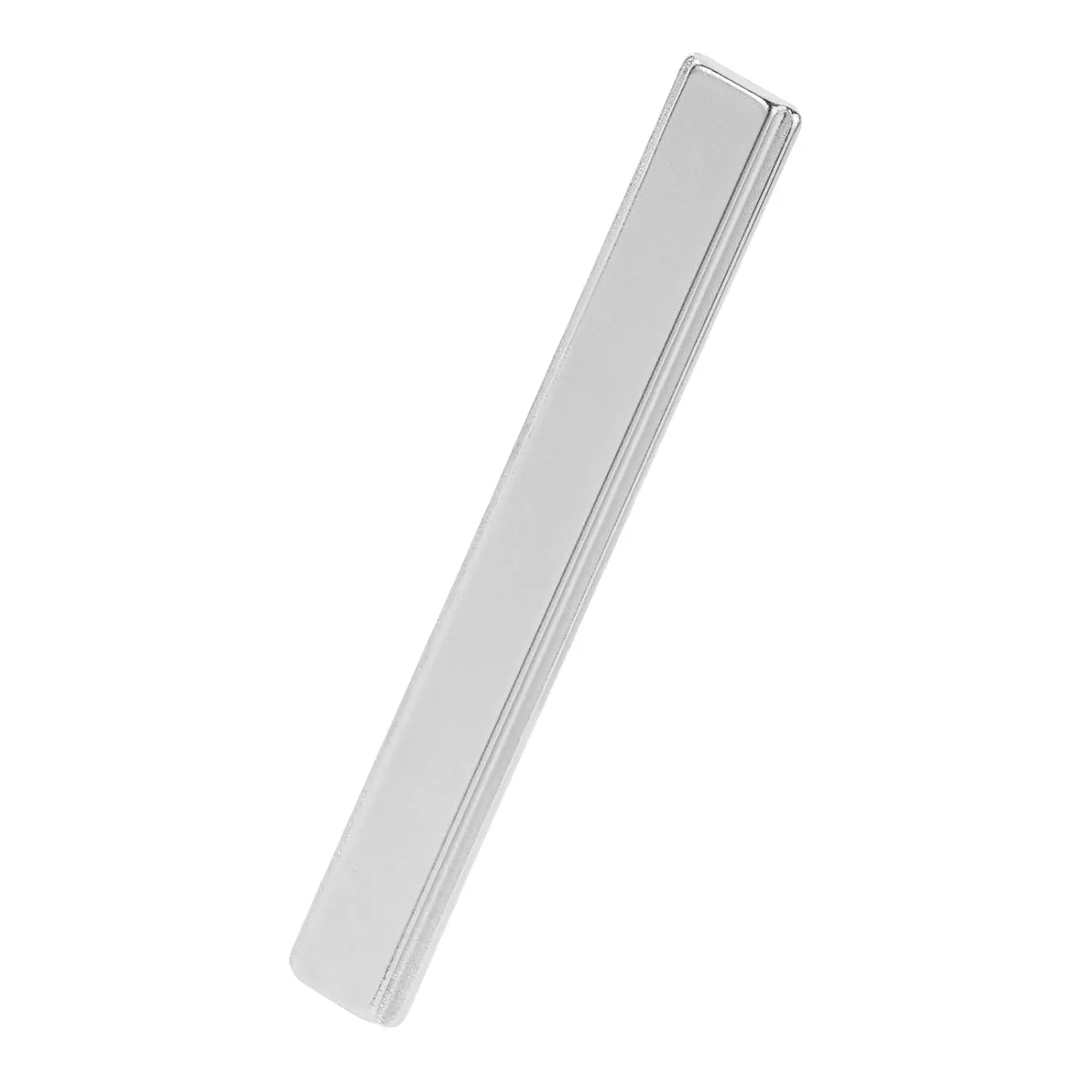 3" Long Nickel-Plated Strong Neodymium Rare Earth Magnet - 1 Pack Replacement for Glass Shower Doors, Glass Doors