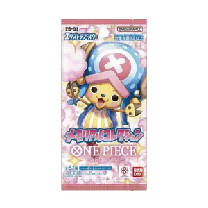 One Piece Card Game: Extra Booster Memorial Collection Japanese Booster packs EB01