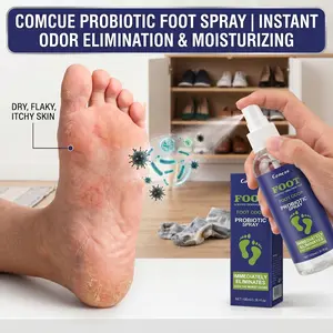 [Father’s Day]Plantar Moisturizing Deodorant for Odor Control & Dry Feet Care, Natural Foot Sanitizer with Antifungal Properties，Long-Lasting Shoe Odor Control & Soothing Mist for Dry, Itchy Feet Probiotic，for Foot & Shoe Freshness