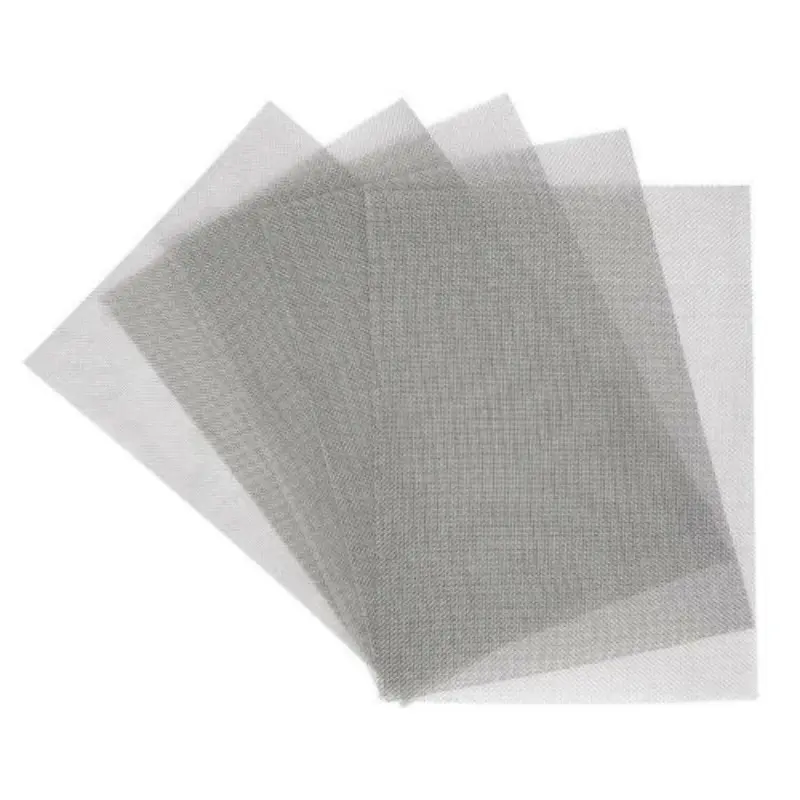 5-Piece Stainless Steel Car Bumper Repair Mesh Set, High Strength, Corrosion Resistant, Easy Maintenance, Durable Protection Net