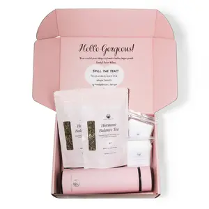 Hormone Balancer Starter Kit – Herbal Tea Set for Menstrual Health & Hormonal Support by Remedy & Restore Beverage Green Premium Quality Drink Fruit Healthy