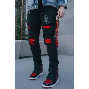 PAISLEY MOTO PANTS