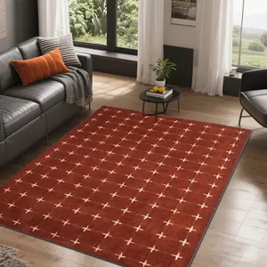 Velvet + soft and comfortable European style retro classic tartan pattern printed carpet, home decoration carpet, living room large carpet sofa cushion door mat coffee table mat bedroom carpet bedside carpet