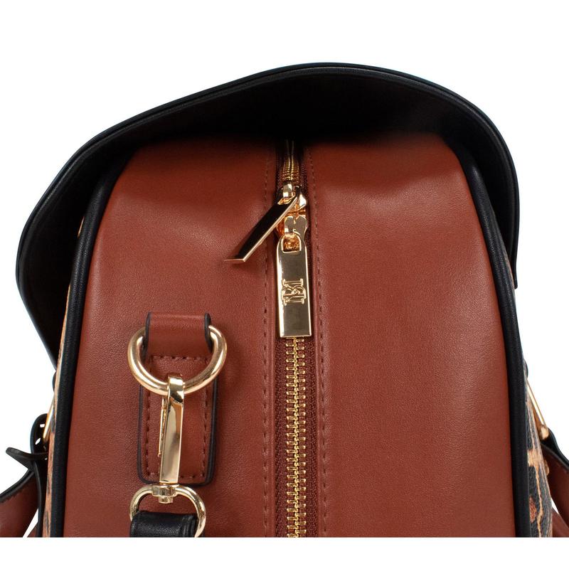 Badgley Mischka Leopard Travel Tote WeekenderBag