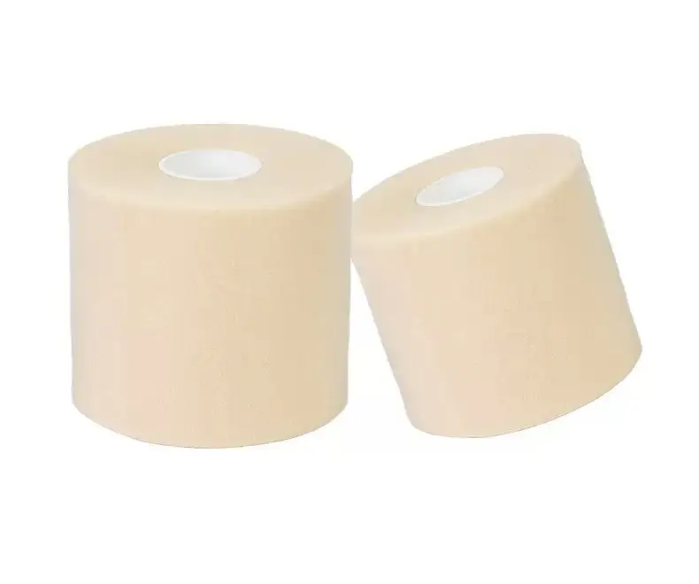 Multi-Hole Foam Underwrap Tape for Athletes, Lightweight Breathable Pre-Wrap with Stretch Fit for Skin Protection and Shock-Absorbing Cushion