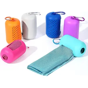 Portable Cooling Towel, Wet Towels Cool Down For Neck,Soft & Breathable Ice Towel For Sport,Chilly Pad Cooling Travel Towels Fast Drying Lightweight,Sweat Rags