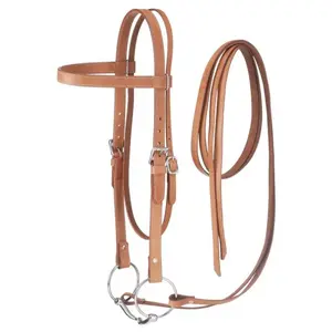 King Series Draft Horse Leather Bridle