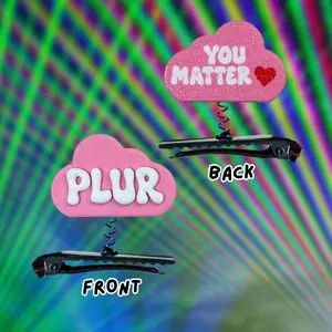 PLUR- You Matter Sprout Trinket for Raves & Festivals