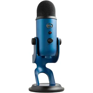 Refurbished - Blue Yeti Premium MultiPattern USB Condenser Microphone PC/Mac Midnight
