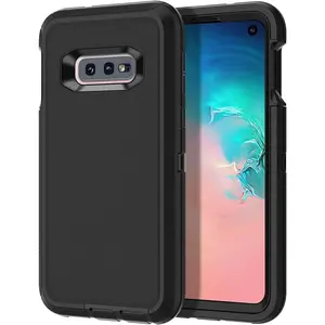 Entronix Case Compatible with Galaxy S10e - Heavy Duty, Triple Layer Protection Cover Protective Entronix Case Compatible with Galaxy S10e - Heavy Duty, Triple Layer Protection Cover Protective