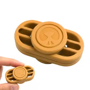 Magnetic Tactile Fidget Spinner, Centrifugal Steel Ball Feedback Finger Spinner, R188 Bearing, Compact EDC Desk Toy for Adults