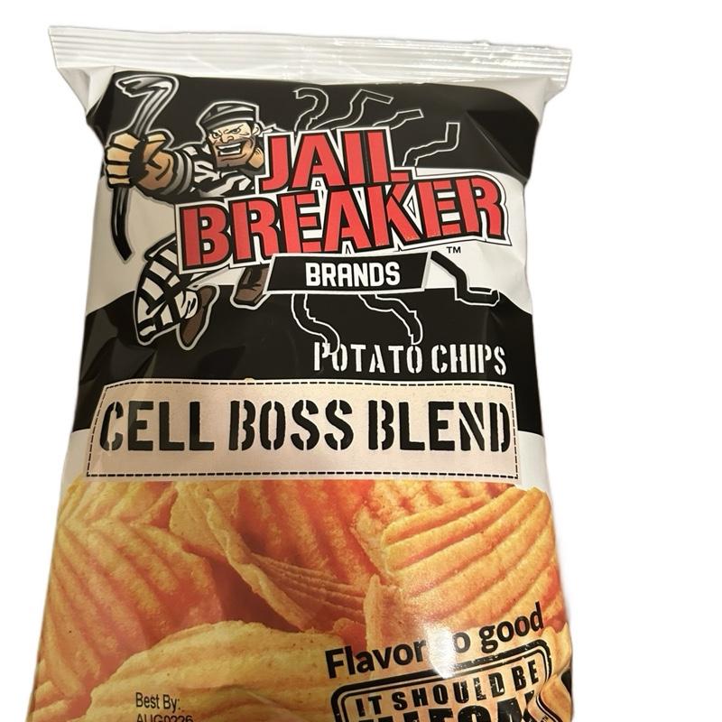 Jail Breaker Brands Cell Boss Blend Potato Chips - Flavor So Good Snack