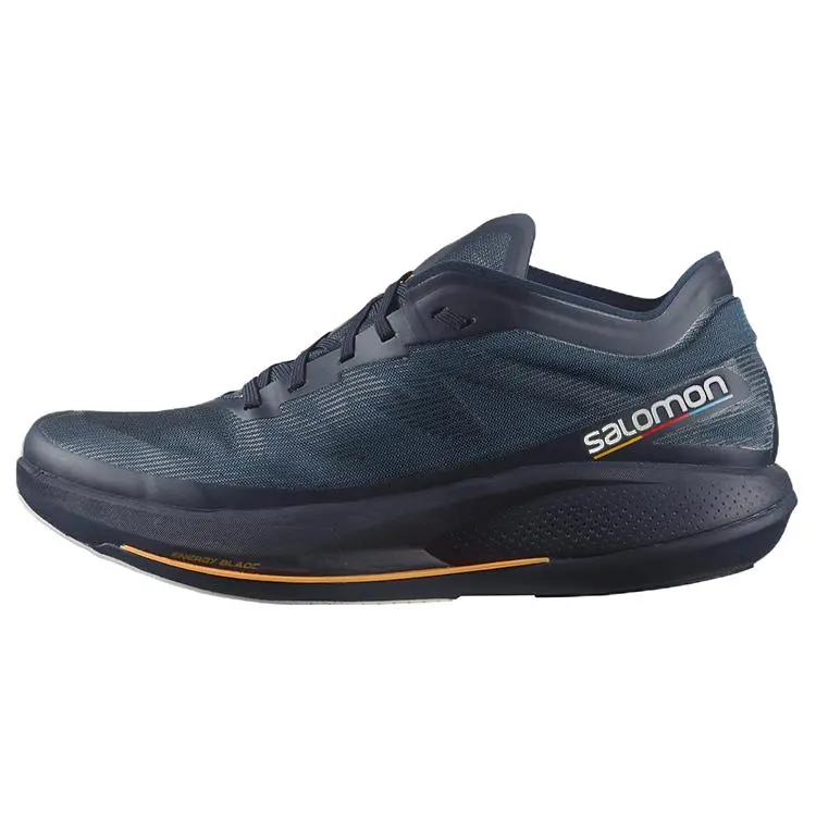 Salomon Phantasm Men's Low-Top Casual Running Shoes with Comfortable Fabric and Durable Design in Dark Blue Trending Shoes, House White Official Shoes to Get / Maison Mihara