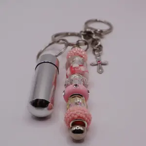 Custom color keychains with holy anointing oil