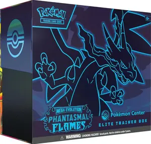 Phantasmal Flames Pokemon Center ETB Elite Trainer Box