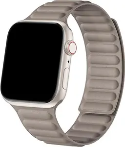 Magnetic Link FineWoven Band Compatible with Apple Watch Band 41mm 40mm 38mm 49mm 45mm 44mm 42mm Women Men, Woven Loop with Magnet iWatch Bands for Ultra 2/Ultra/SE/Series 9 8 7 6 5 4 3 2 1