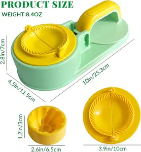 Dumpling Maker  with a Pressure Protector, Durable, Simple and Convenient, and Quick Molding