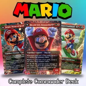 Keciro MTG Custom Proxy Deck 100 Cards + Tokens | Commander EDH