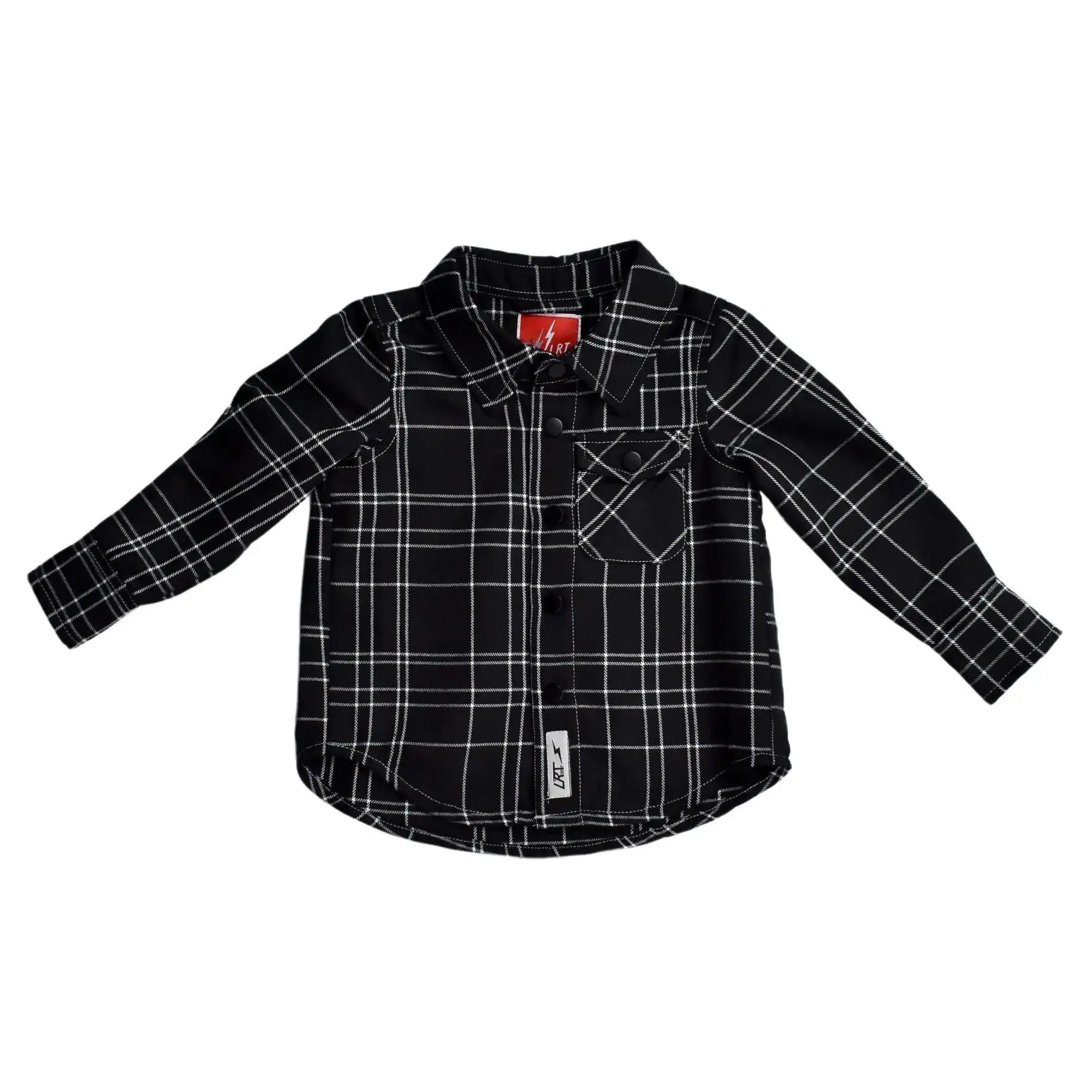 Little Rad Things Flip Side Flannel - Shrink Proof for Kids