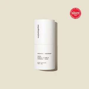 evolvetogether - havana, aluminum-free deodorant | notes of cedarwood & cardamom | 100% plant-based | uses 65% less plastic | neutralizes odor & soothes skin | clear no streak application | 2x Allure Best of Beauty Winner