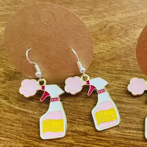 Idiot repellent hook earrings